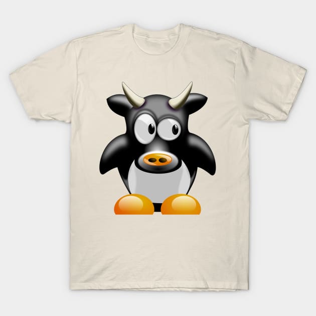 Cute cow T-Shirt by DrDesign